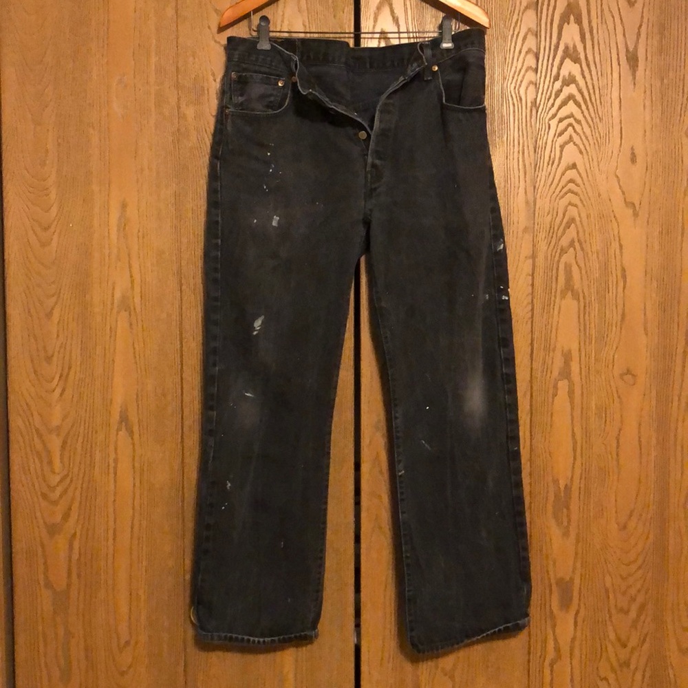Levi 501 button fly